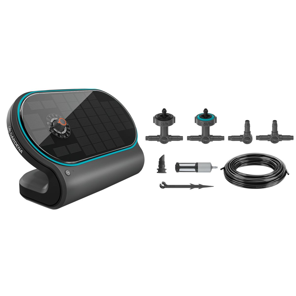 Gardena 13330-20 AquaBloom Micro-Drip-System Öntözőrendszer induló készlet növénysorokhoz (L méret) (13330-20)