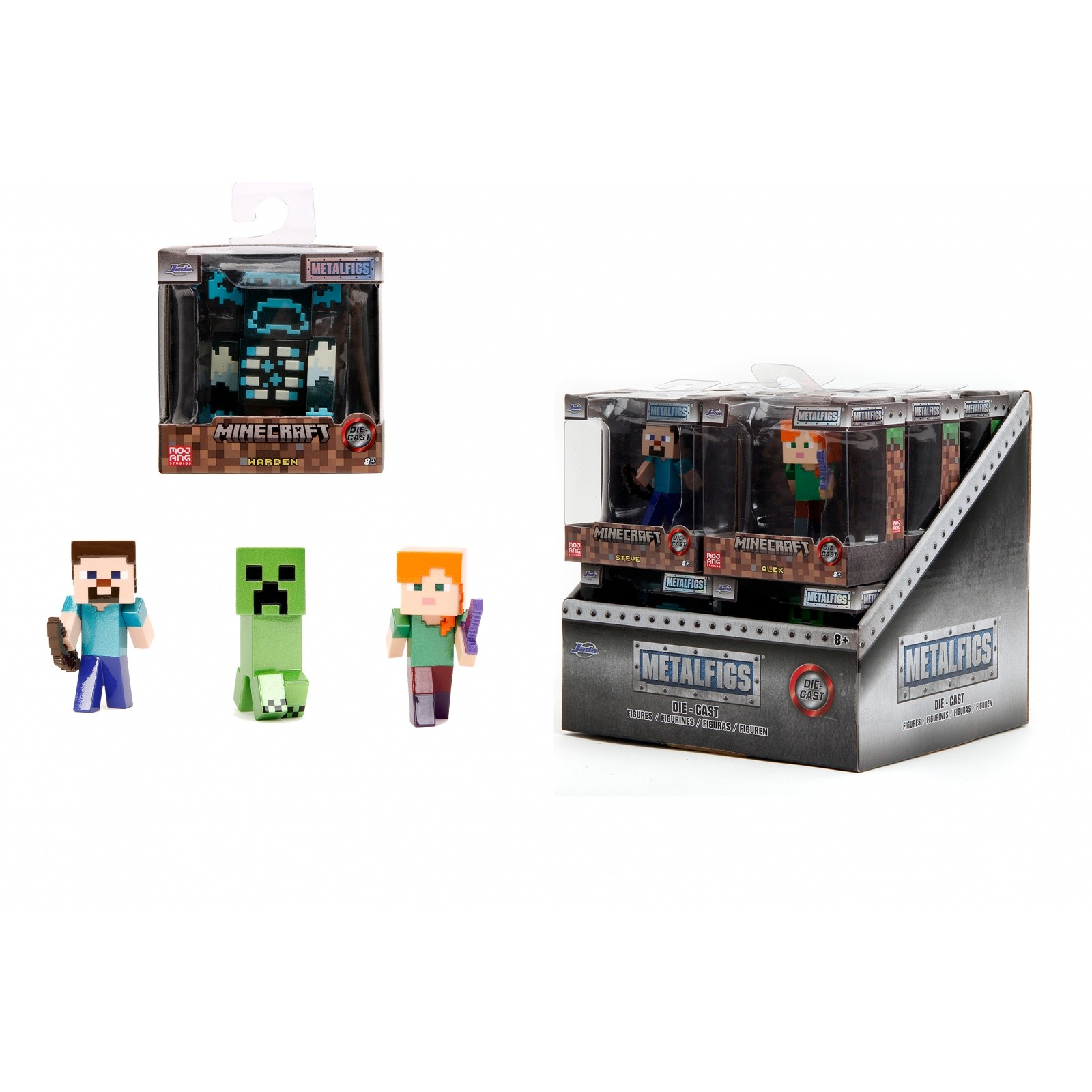 Jada Toys Minecraft akció figura - Többfajta (253260003)