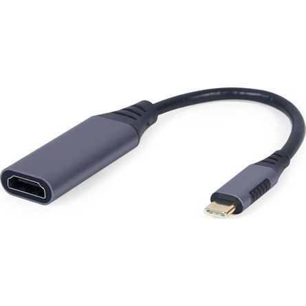 gembird USB Typ-C auf HDMI Display-Adapter, Space Grau