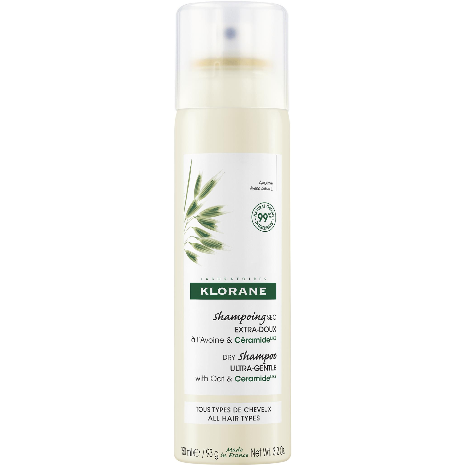 KLORANE - zabkivonat, ceramidok, 150ml (3282770390759)