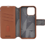 Funda De Piel Para Iphone 15 Pro Max Funda Desmontable Cartera Decoded Marrón