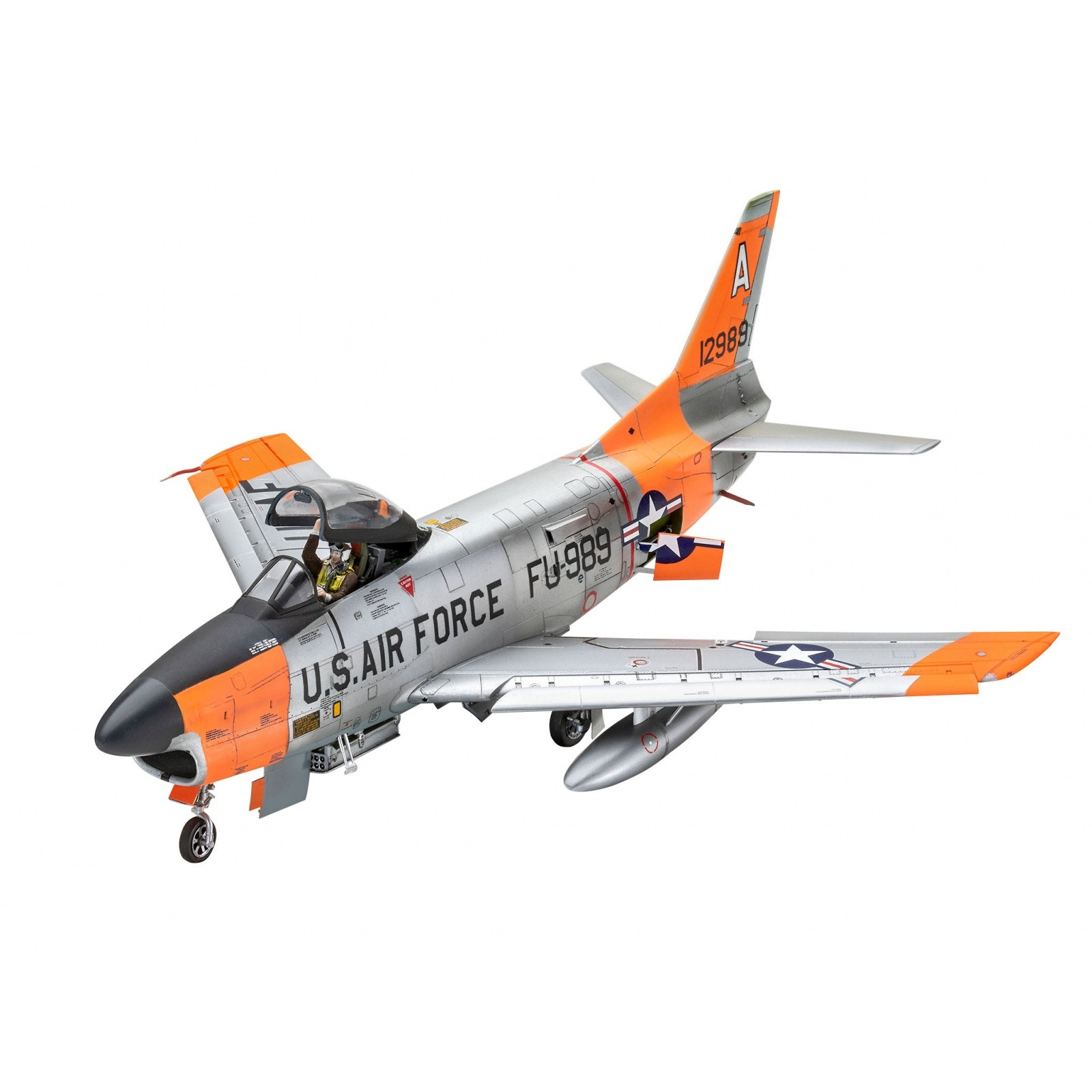 Revell F-86D Dog Sabre repülőgép műanyag modell (1:48) (03832)