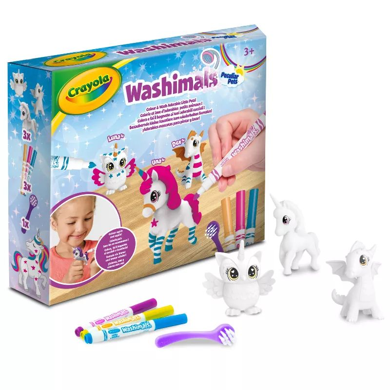 Crayola Washimals Különleges állatkák játékszett (7700)