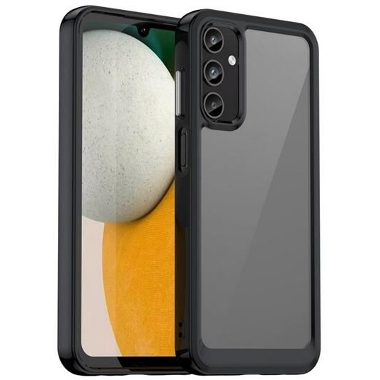 Gigapack Samsung Galaxy A15 4G (SM-A155) tok átlátszó-fekete (GP-150525) (GP-150525)