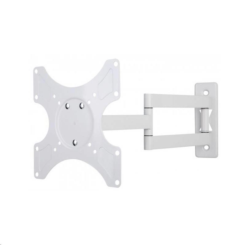 Techly Fali tartó konzol TV LCD/LED/PDP 19-37'' 25 kg forgatható fehér (023820) (023820)