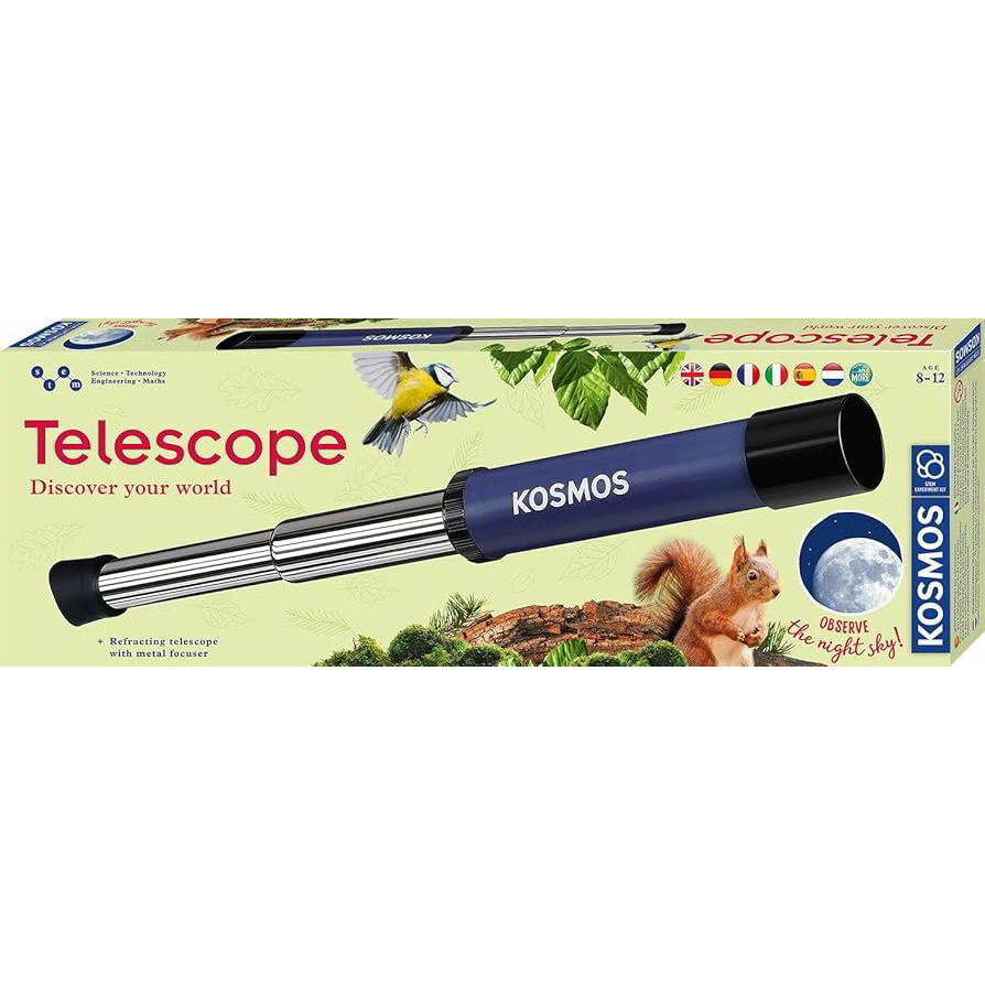 KOSMOS 617080 My Discovery 12x-es nagyítású Teleszkóp távcső kísérletező készlet (617080)