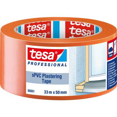 Tesa SPVC (66001-00003-00) Pucolószalag ® Professional Narancs (H x Sz) 33 m x 50 mm 1 db (66001-00003-00)