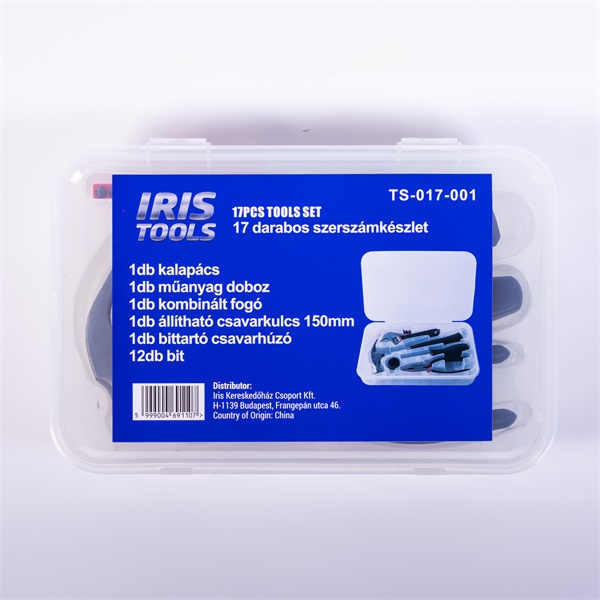 IRIS TOOLS TS-017-001 17 darabos szerszámkészlet (TS-017-001)