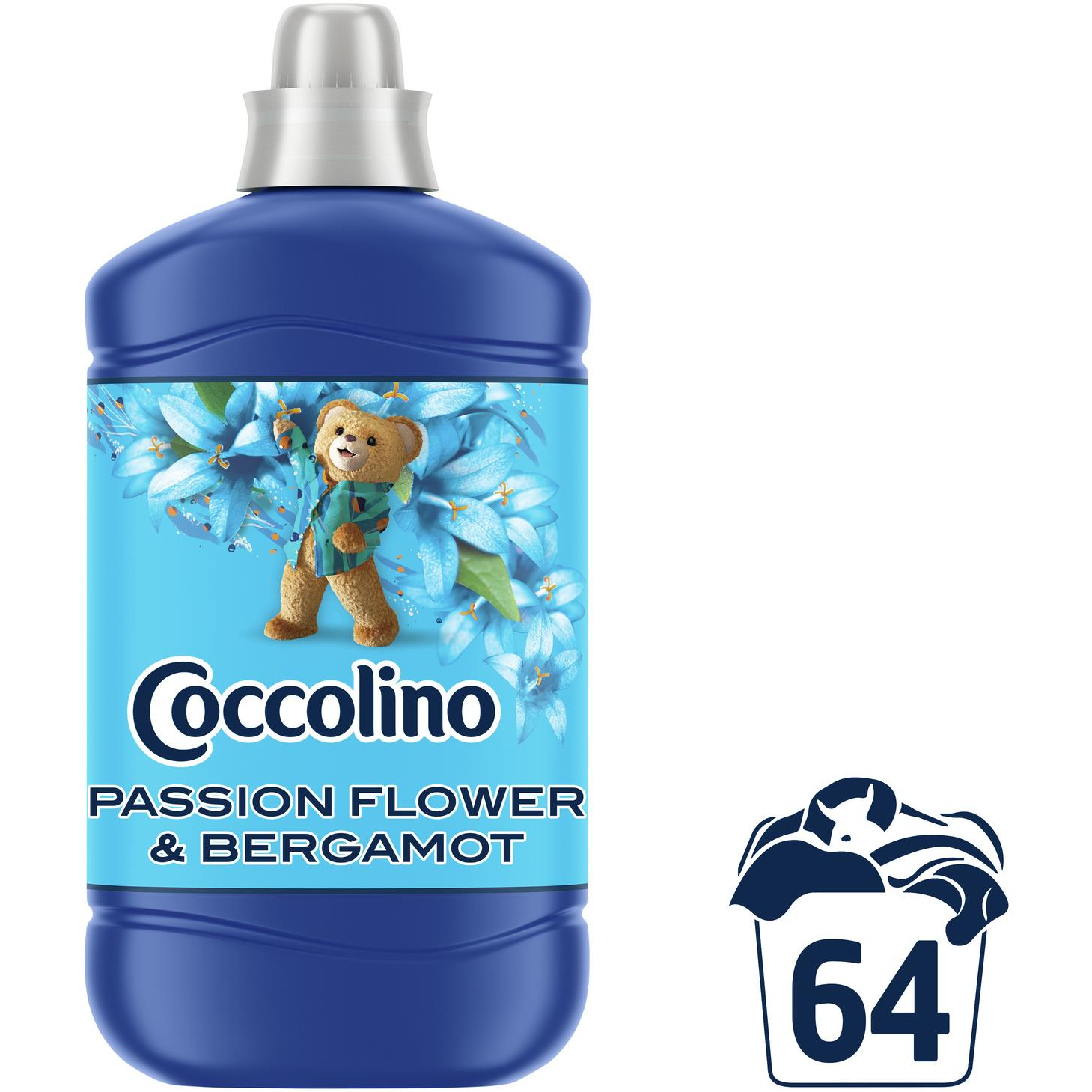 Aviváž Coccolino Pasion Flower & Bergamot 1,6 l (8720181409790)