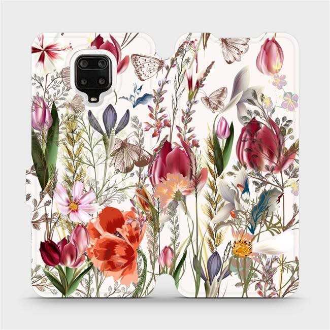 Flip case for Xiaomi Redmi Note 9 Pro - MP01S Blossoming meadow (5903516755127)