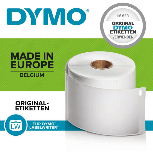 DYMO Durable Bianco Etichetta per stampante autoadesiva