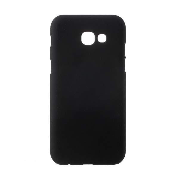 Műanyag telefonvédő (gumírozott) FEKETE [Samsung Galaxy A5 (2017) SM-A520F]