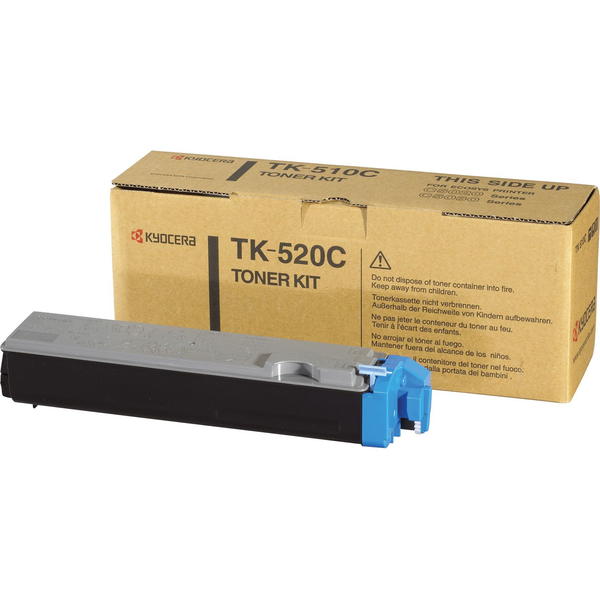 KYOCERA TK-520C tonerpatron 1 stk Original Blå