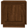 Комплект нощни шкафчета vidaXL, 2 бр, Кафяв дъб, 44x35x45 см, Инженерно дърво, 18.1 Kg
