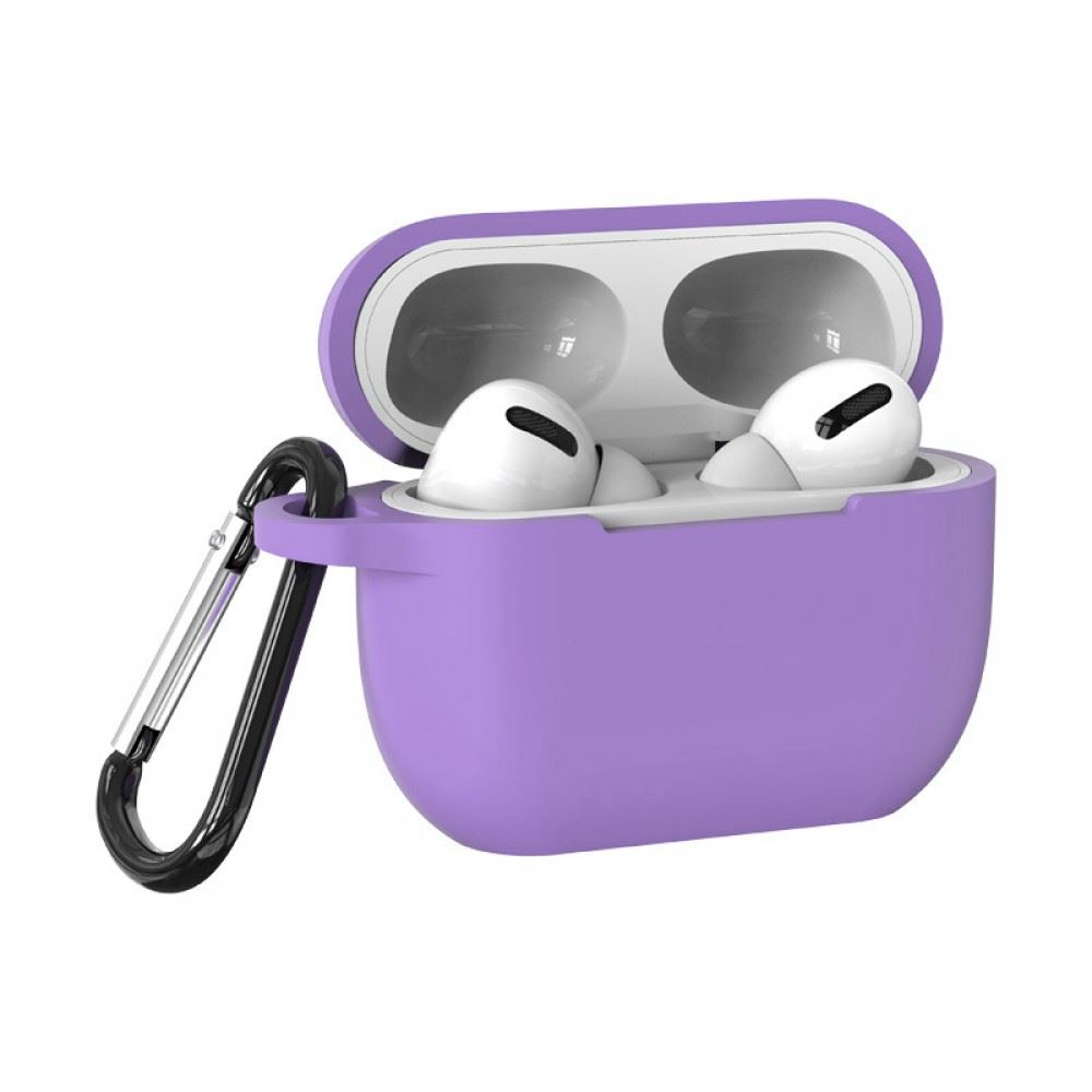 Cellect Airpods Pro szilikon tok 2.5mm lila (AIRPODSP-CASE2.5-PUR) (AIRPODSP-CASE2.5-PUR)