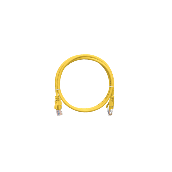 NIKOMAX Patch kábel S/FTP, CAT6a, PVC,   2m, sárga