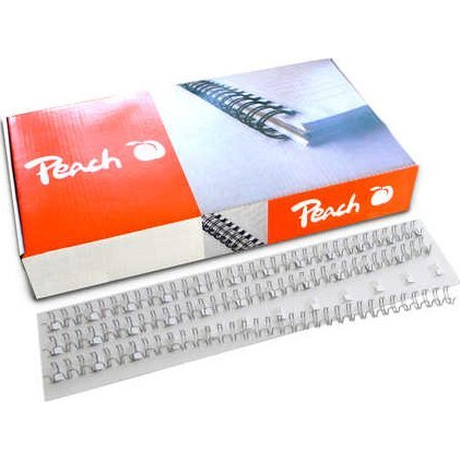 Peach 510996 корица за подвързване A4 Сребърен 100 броя