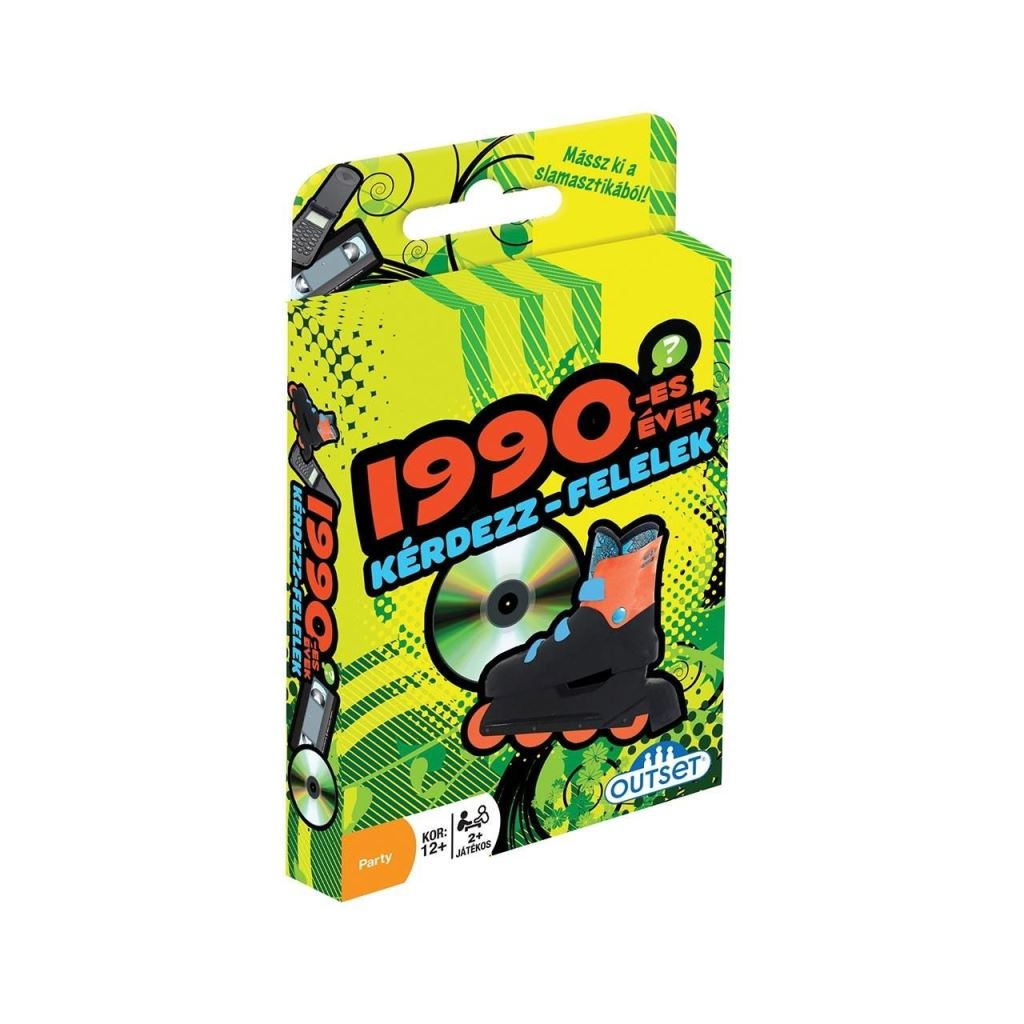 Outset Media kérdezz-felelek: 1990-es évek társasjáték (19152) (OutsetMedia19152)