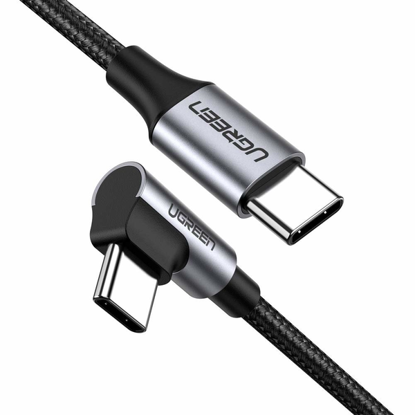 Ugreen 50123 cavo USB USB 2.0 1 m USB C Nero, Argento