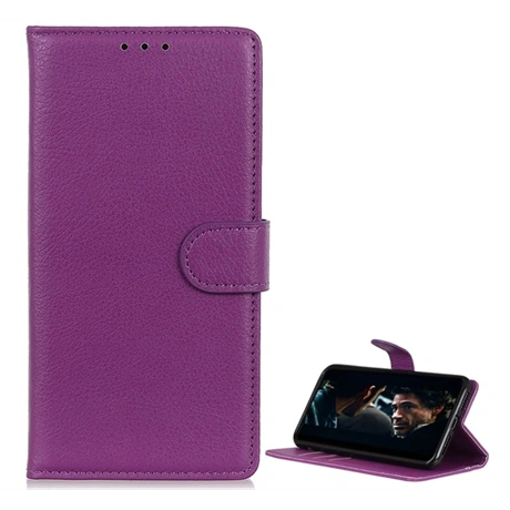 Gigapack FLIP oldalra nyíló asztali tartós tok Samsung Galaxy A50s (SM-A507F) lila