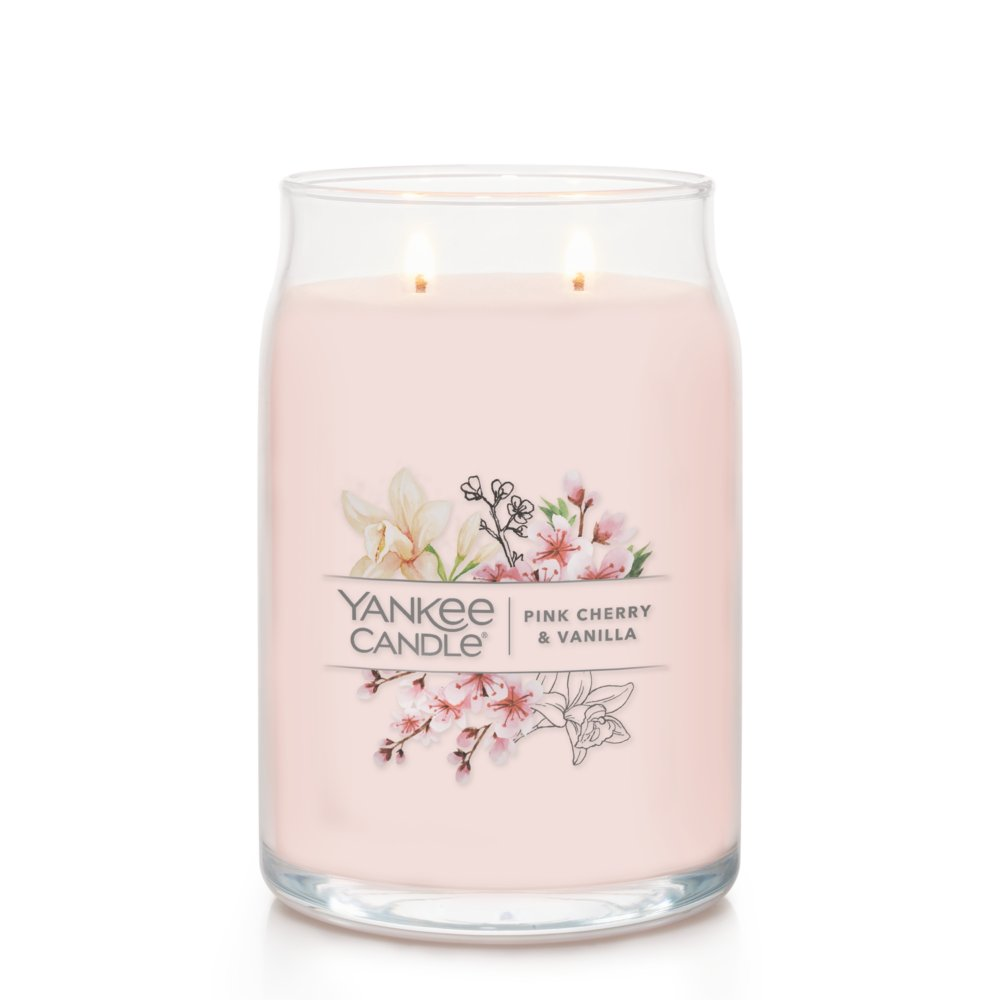 Yankee Candle Signature Pink Cherry & Vanilla Illatgyertya 567g (1629986E)