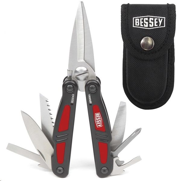 BESSEY Multifunkciós olló és szerszámkészlet, tokkal, 175 mm (DBST) (DBST)