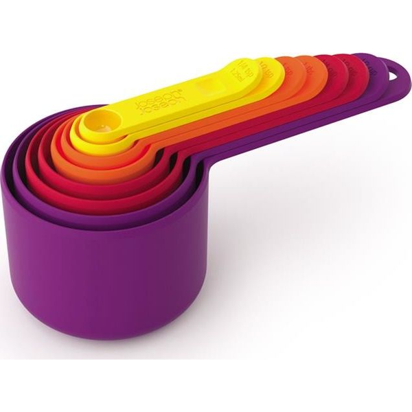 Juego De 8 Cucharas Medidoras Nest Measure Multicolor – Joseph Joseph | Apilables, Asas Encajables, Aptas Para Lavavajillas