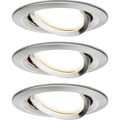 Paulmann 92959 LED-es beépíthető lámpa 3 részes készlet LED 18 W Vas (matt) (92959)