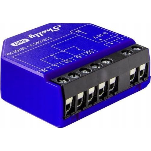 Shelly Dimmer 0/1-10V Pm Gen3, Wifi-S Okos Vezérlő Modul