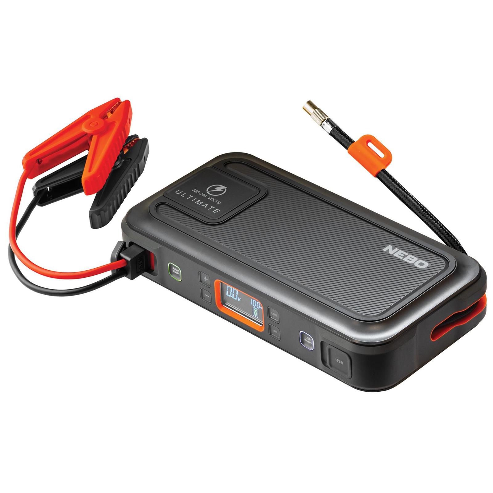 Nebo NEB-PBK-0006-G Jump Starter Autós indító 1500A - 55.5Wh - Fekete (NEB-PBK-0006-G)