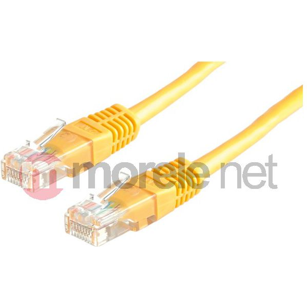 VALUE Patchkabel Kat.6 Class E UTP gelb 1,5m