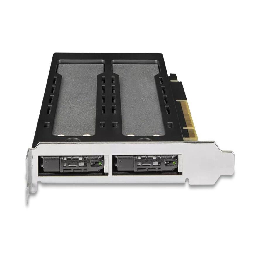ICY Dock ToughArmor MB842MP-B 2x M.2 NVME port bővítő PCIe kártya (MB842MP-B)