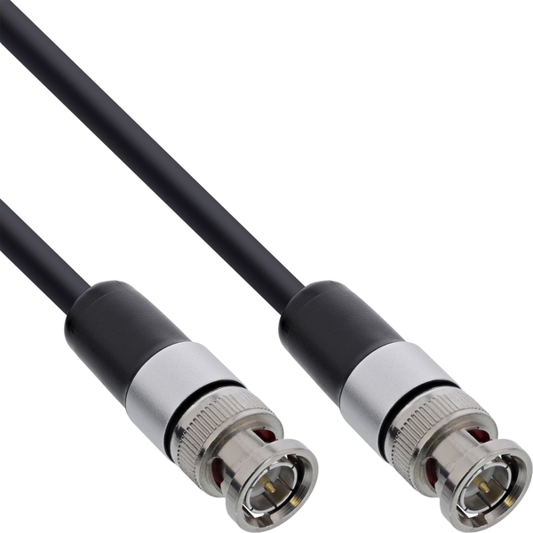 InLine 10805S koaxial kabel BNC 5 m Sort