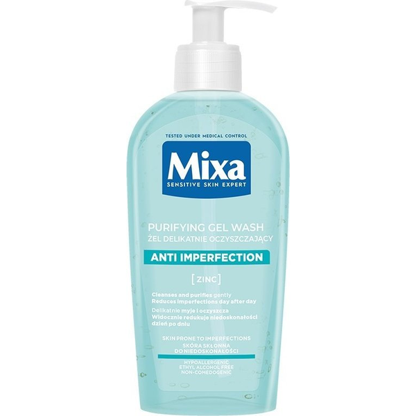 Mixa Żel oczyszczający przeciw niedoskonałościom 200ml
