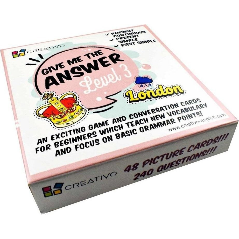 Give Me The Answer Conversation Cards - Level 3 (527610)