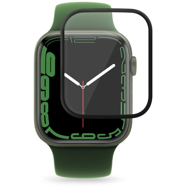 Epico Flexiglass Apple Watch 7 3D+ üvegfólia - 45mm + applikátor (63412151300004)