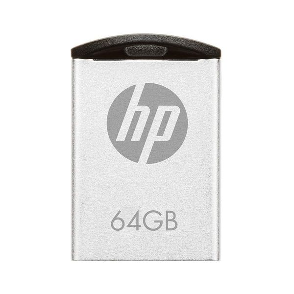 USB-Stick  64GB HP v222w 2.0 Flash Drive    (silver/black) retail