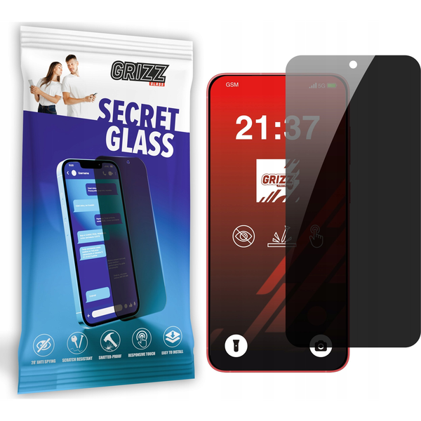 Szkło prywatyzujące GrizzGlass SecretGlass do Samsung Galaxy S25 Plus