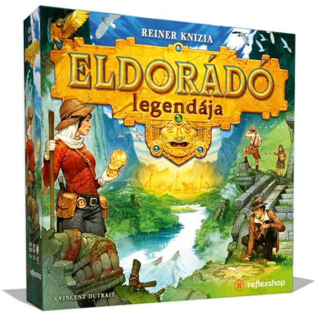 Asmodee Eldorádó Legendája 2-4 játékos stratégiai társasjáték (ELDORHU19)