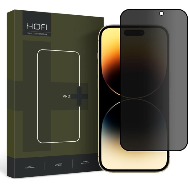 HOFI PRIVATIZIRNO STEKLO ANTI SPY GLASS PRO+ ZA IPHONE 15 PRO MAX PRIVACY