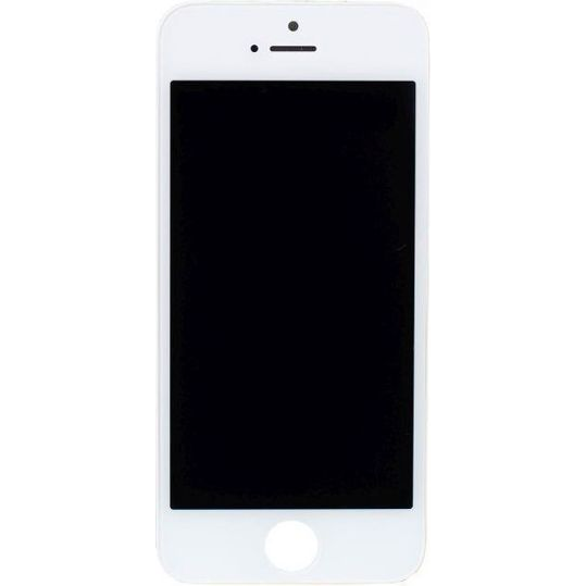 GSM City WYŚWIETLACZ + DOTYK AAA QUALITY TIANMA GLASS IPHONE 5 BIAŁY
