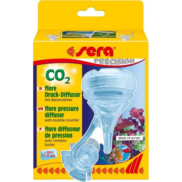 Sera Dyfuzor ciśnieniowy Flore CO2 z licznikiem bąbelków
