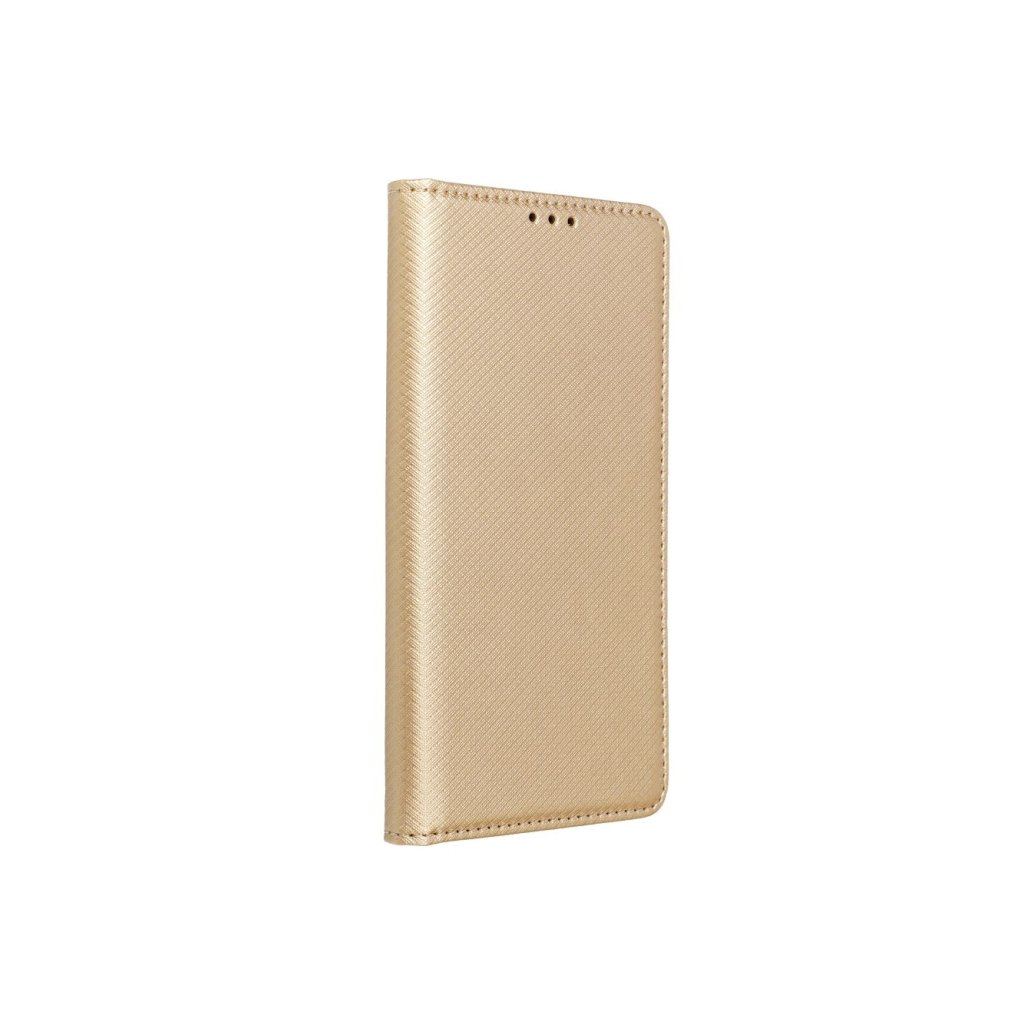 Xiaomi Redmi Note 13 4G, Oldalra nyíló tok, stand, Smart Magnet, arany (5903396278259)