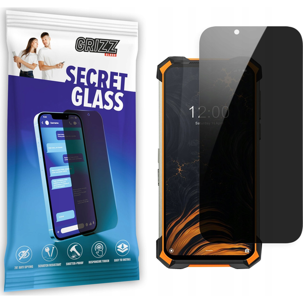  GrizzGlass Szkło prywatyzujące GrizzGlass SecretGlass do Doogee S68 Pro