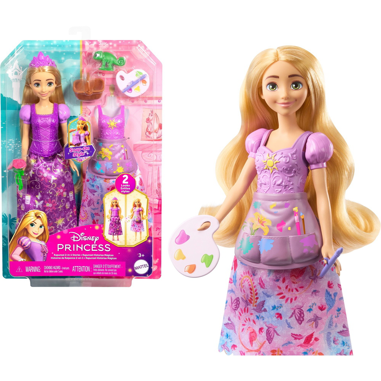 Mattel Disney Princess Hercegnő Aranyhaj divat baba (JBG09)