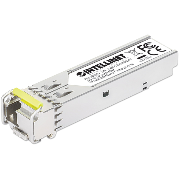 Intellinet 508650 modul til netværksmodtager Fiberoptisk 1000 Mbit/s mini-GBIC/SFP