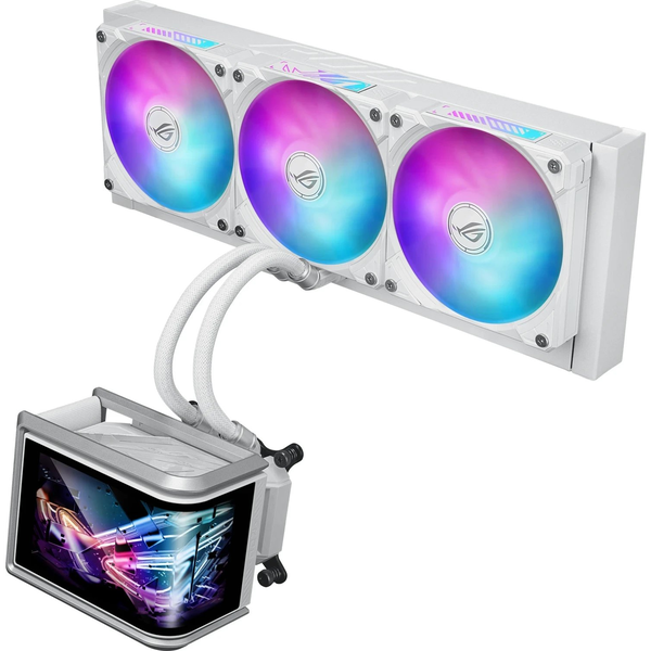ASUS ROG Ryuo IV SLC 360 ARGB White Edition Processore Raffreddatore di liquidi tutto in uno 12 cm Bianco