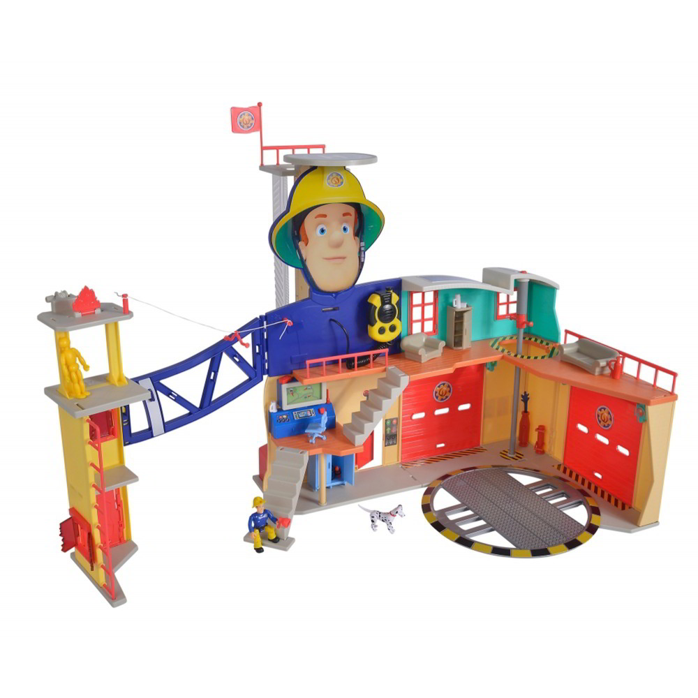 Dickie Toys Sam, a tűzoltó: Mega tűzoltóállomás (109252577)