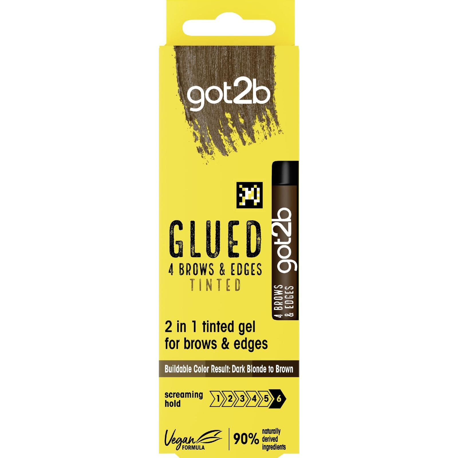 got2b Glued 4 Brows & Edges Tinted Brown 16 ml ( )