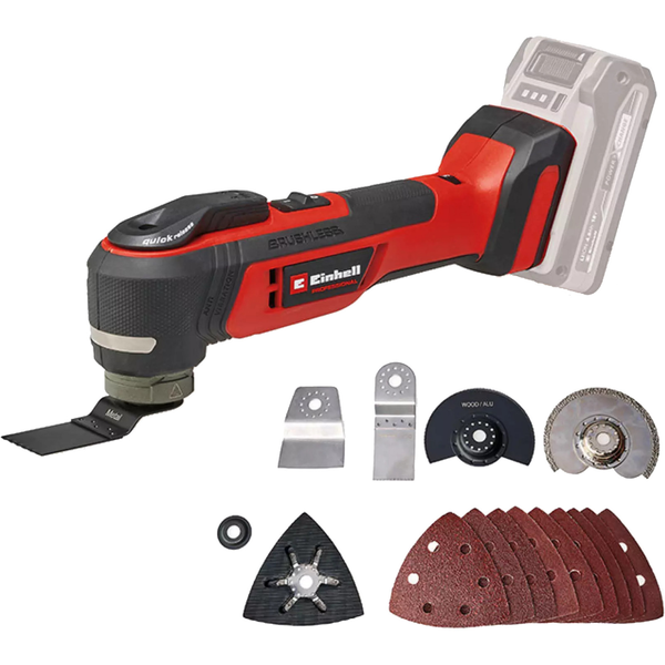 Einhell TP-MG 18 Li BL-Solo Akkumulátoros Multivágó 18V (Akku és töltő nélkül)